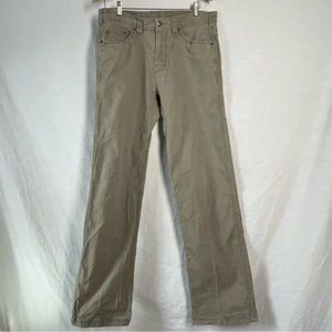 Prana men’s Bridger jeans maybe beige y grey ish tags removed see measurements